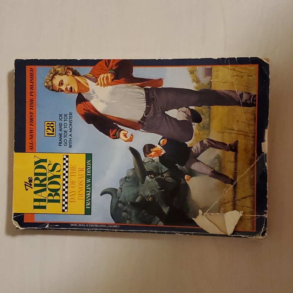 The Hardy Boys # 128 - Day of the Dinosaur by Franklin W. Dixon
